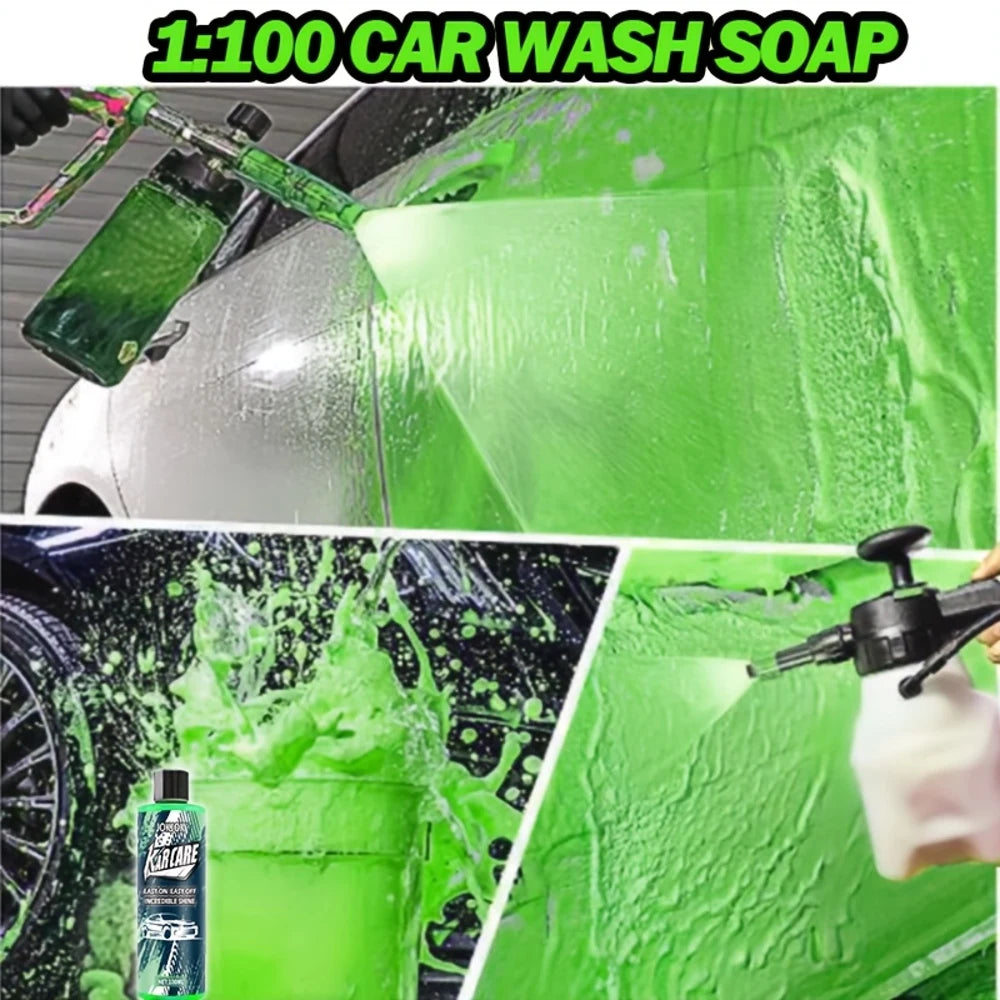 Snow Foam Car Wash Shampoo — Thick High-Foam Concentrate (1:100)